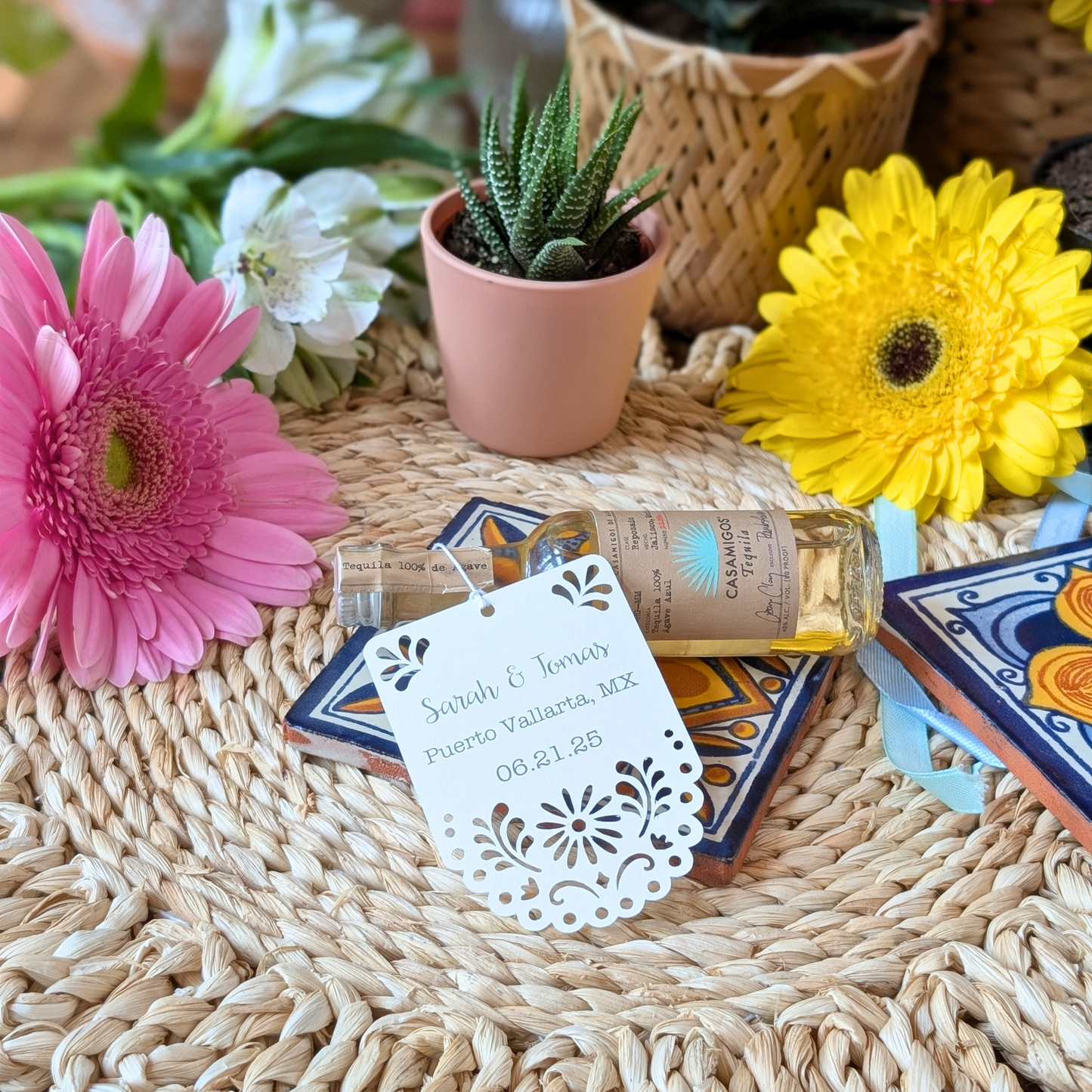 Custom Wedding Favor Gift Tags