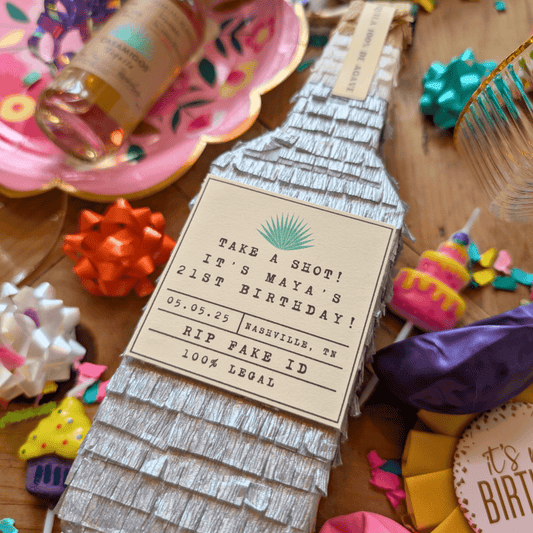 Custom Tequila Party Favor - Lula Flora