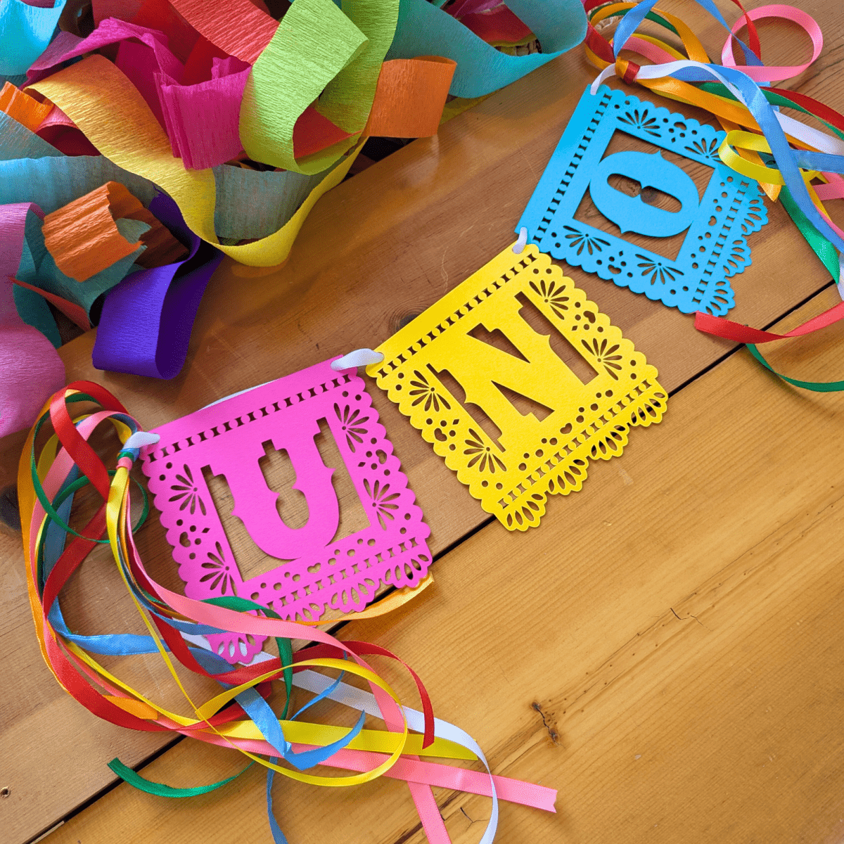 First Fiesta Birthday Banner - Lula Flora