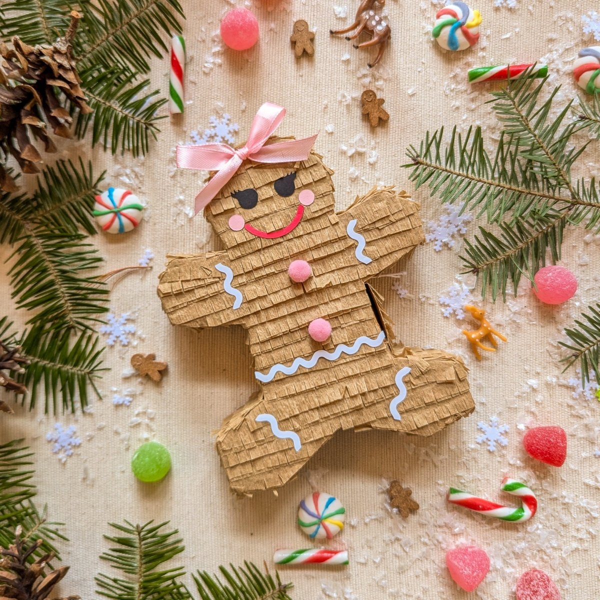 Gingerbread Holiday Treat Box - Boy - Lula Flora