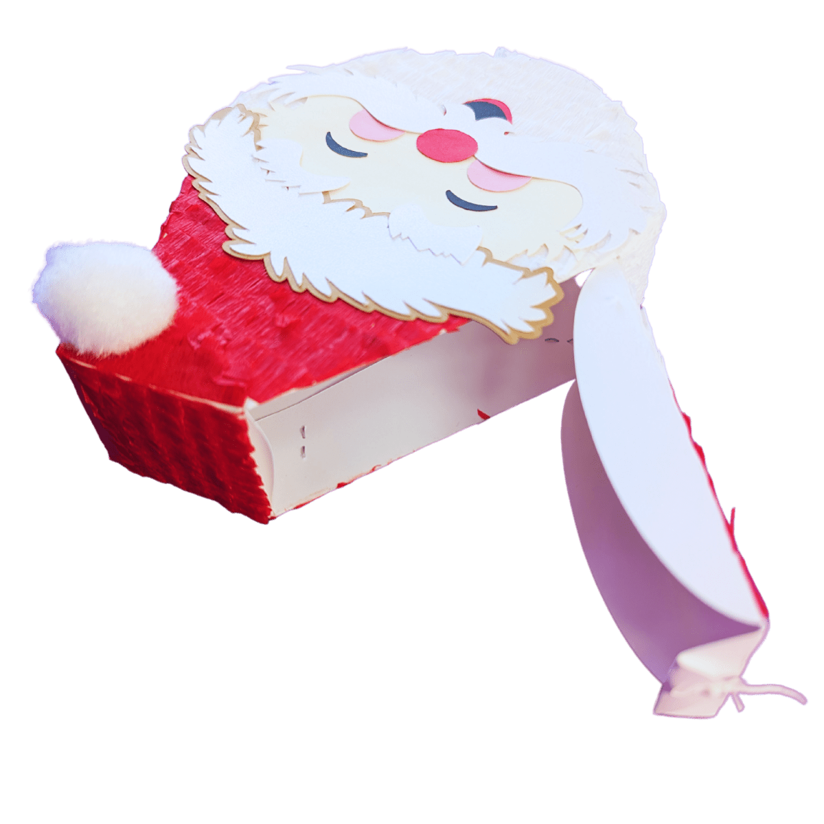 Jolly Santa Christmas Gift Box - Light - Lula Flora