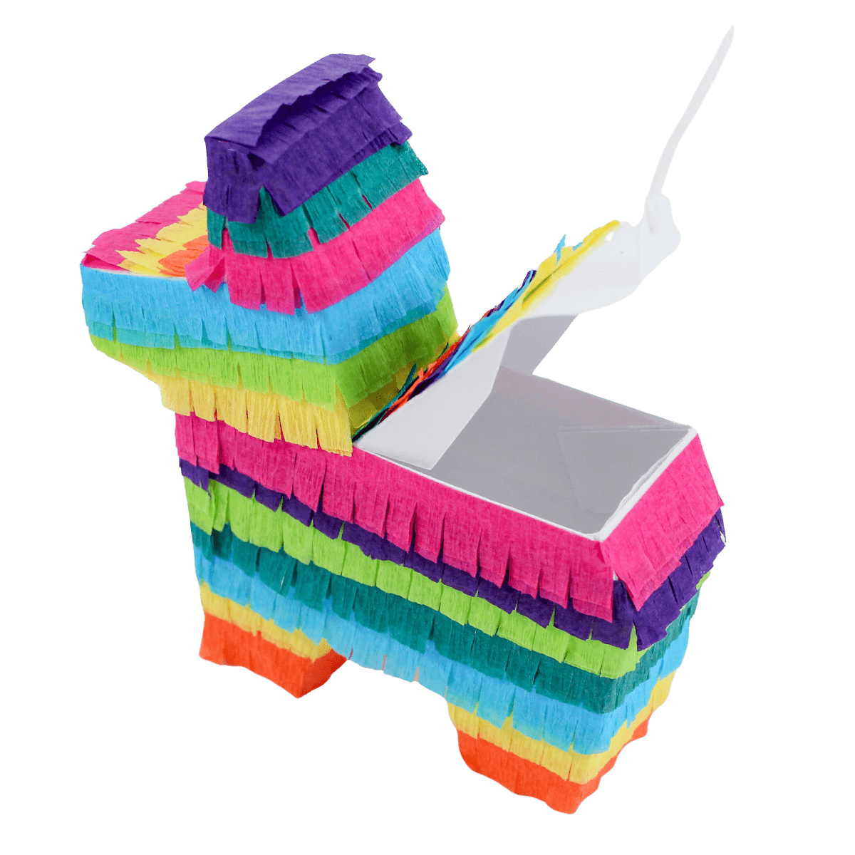 Mini Donkey Piñata Party Favors - Purple Bright Mix | Set of 3 - Lula Flora