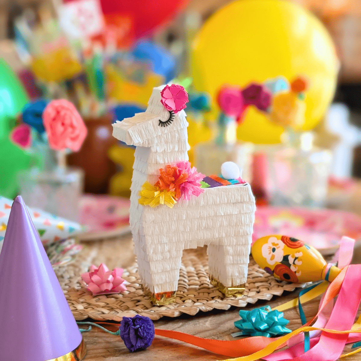Mini Llama Piñata Party Favors | Set of 3 - Lula Flora