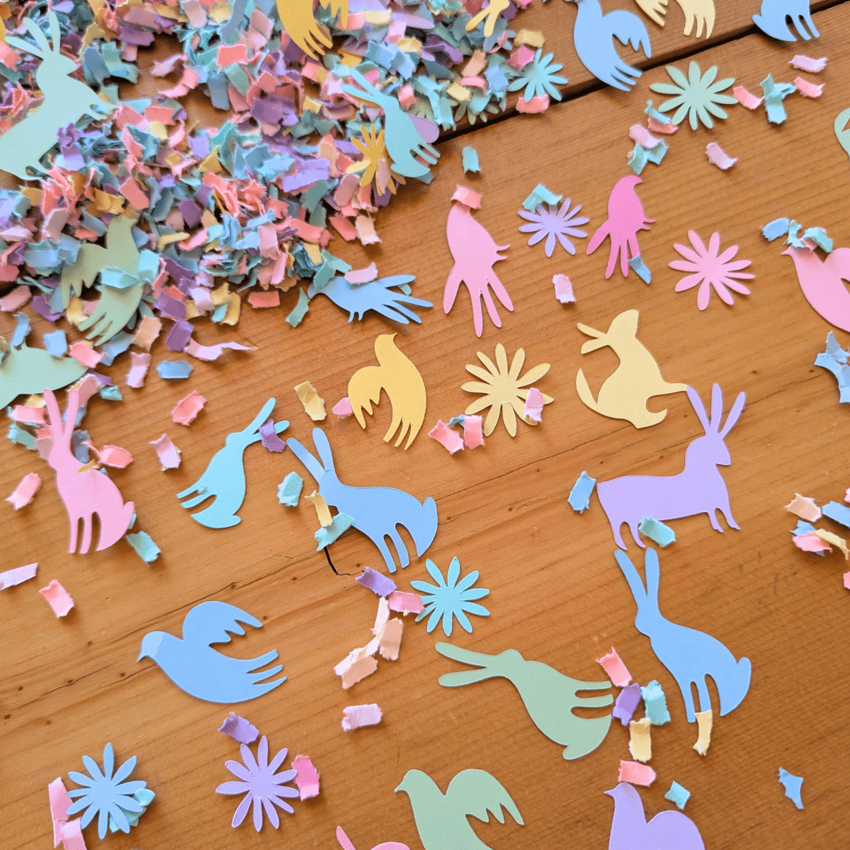 Pastel Fiesta Confetti - Otomi Animals - Lula Flora