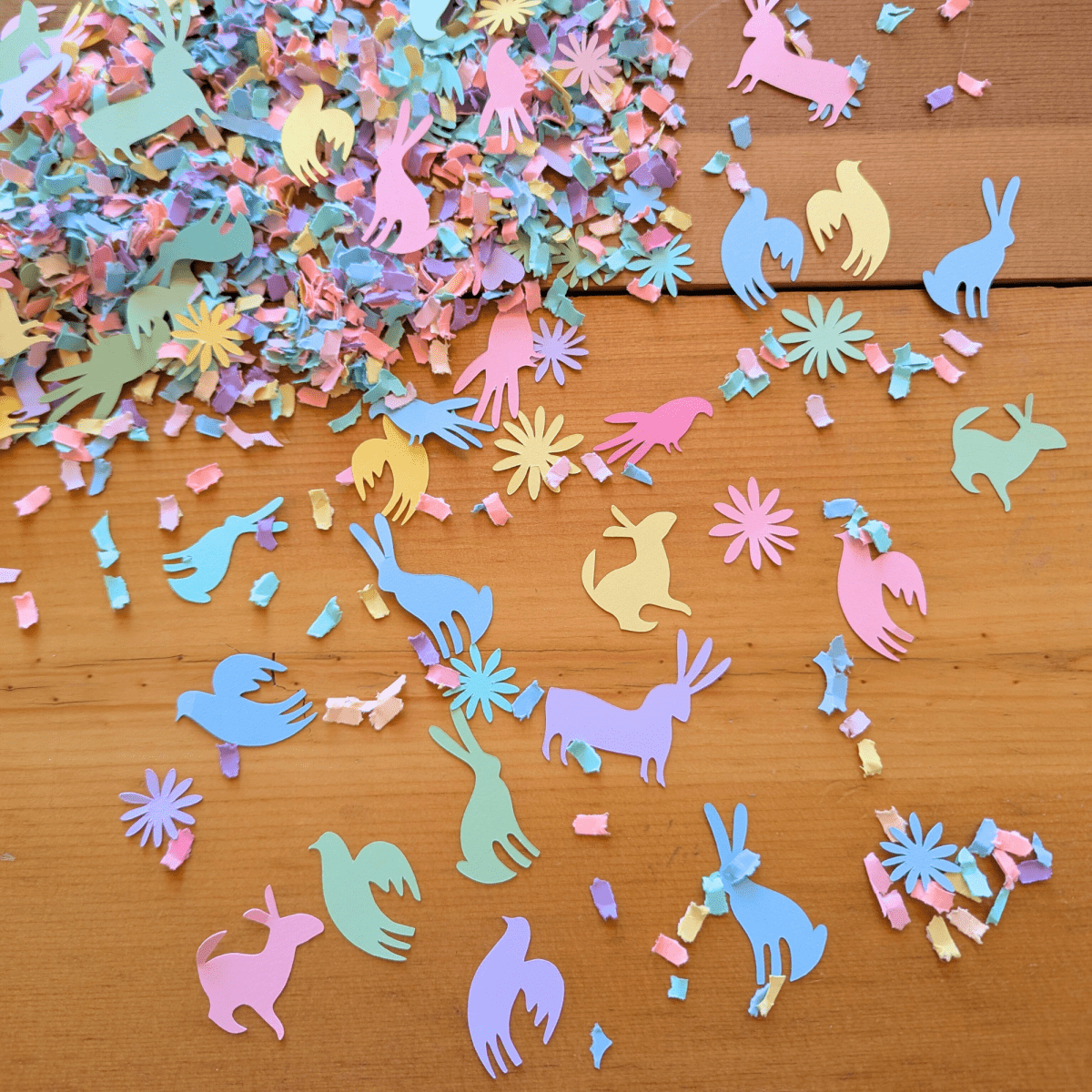 Pastel Fiesta Confetti - Otomi Animals - Lula Flora