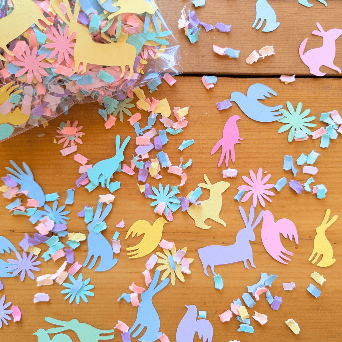 Pastel Fiesta Confetti - Otomi Animals - Lula Flora