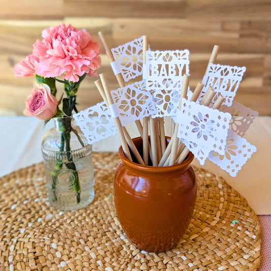 Papel Picado Party Straws