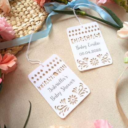 Custom Papel Picado Gift Tags