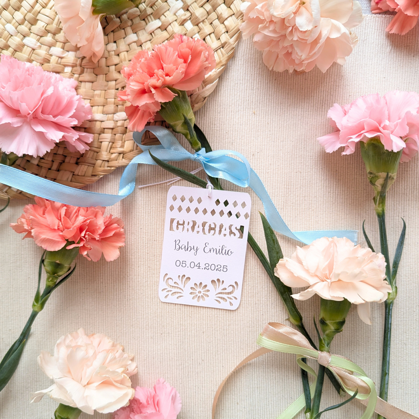 Custom Papel Picado Gift Tags