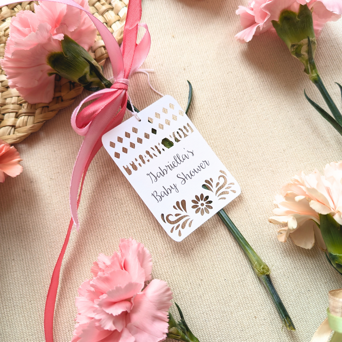 Custom Papel Picado Gift Tags