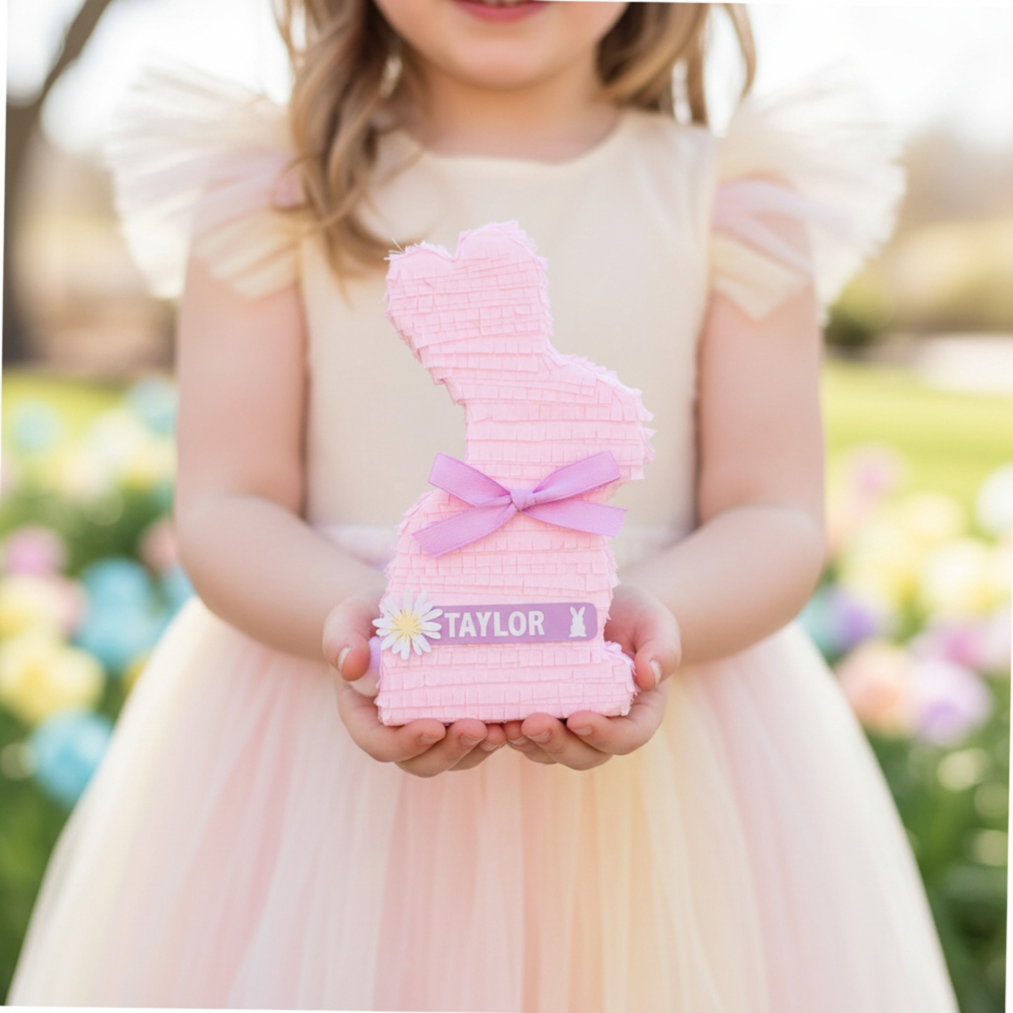 Personalized Easter Bunny Mini Piñata Gift Box - Lula Flora