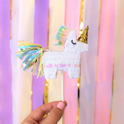 Unicorn Birthday Cake Topper