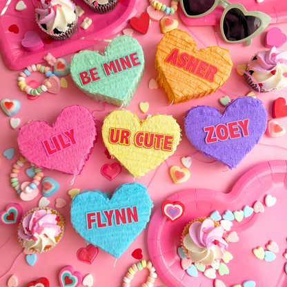 Candy Heart Valentine - Personalized