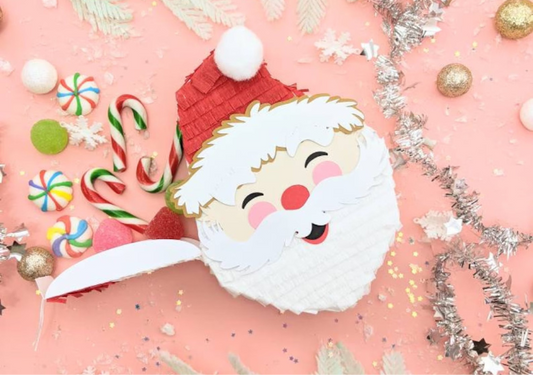 Mini Santa Piñata Gift Box - Light