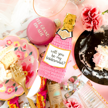 Pink Champagne Bridesmaid Proposal Box