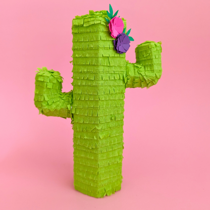 Mini Cactus Party Favor Piñata - Lime | Set of 3