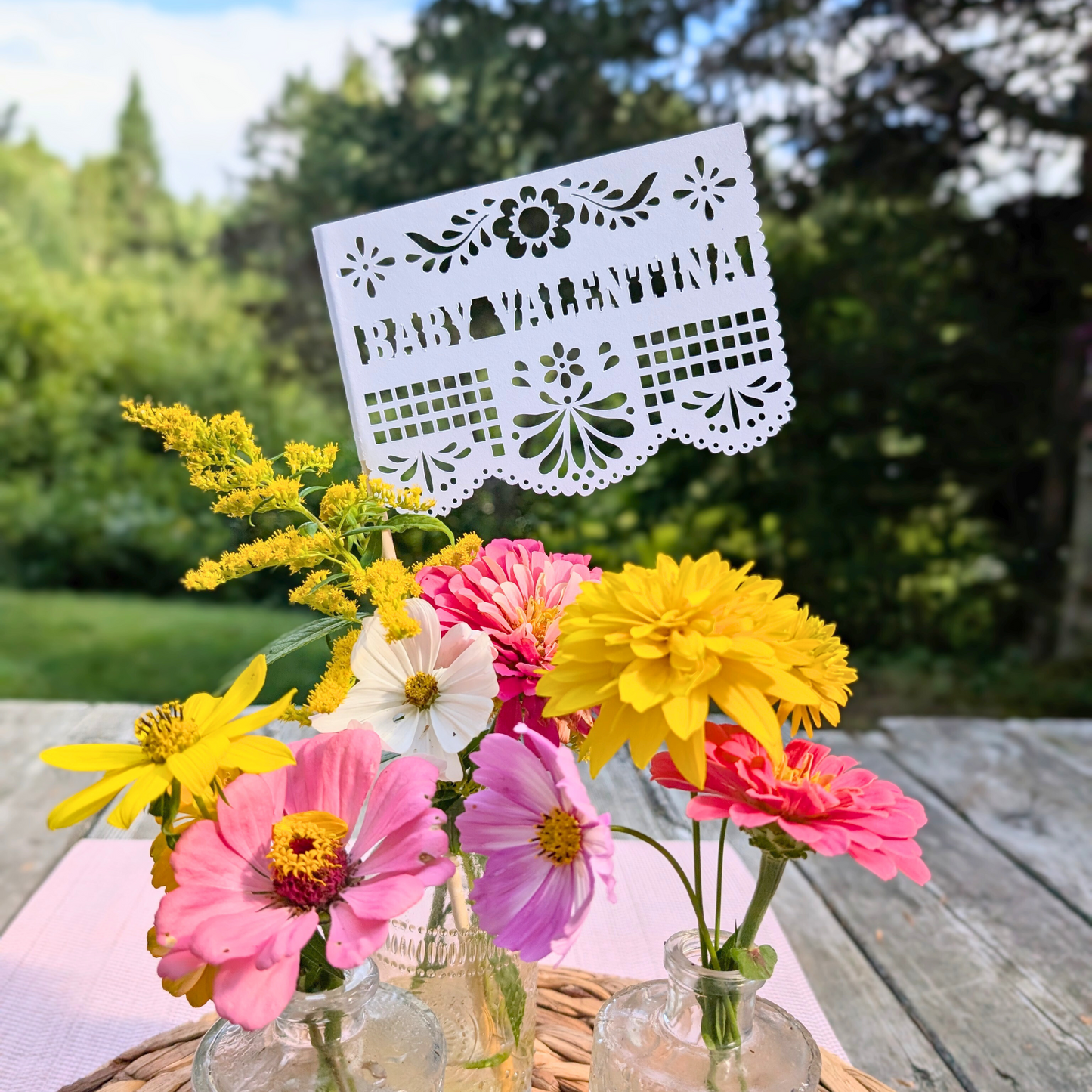 Personalized Cielito Lindo Baby Shower Table Decorations