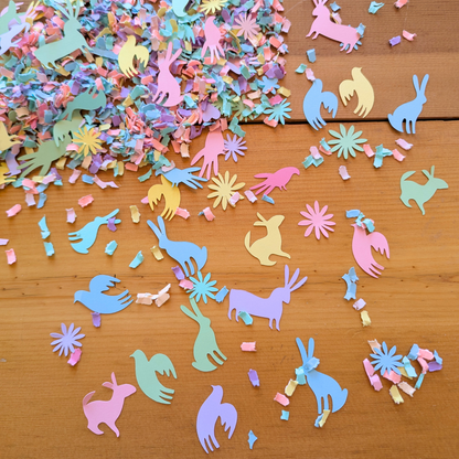 Pastel Fiesta Confetti - Otomi Animals