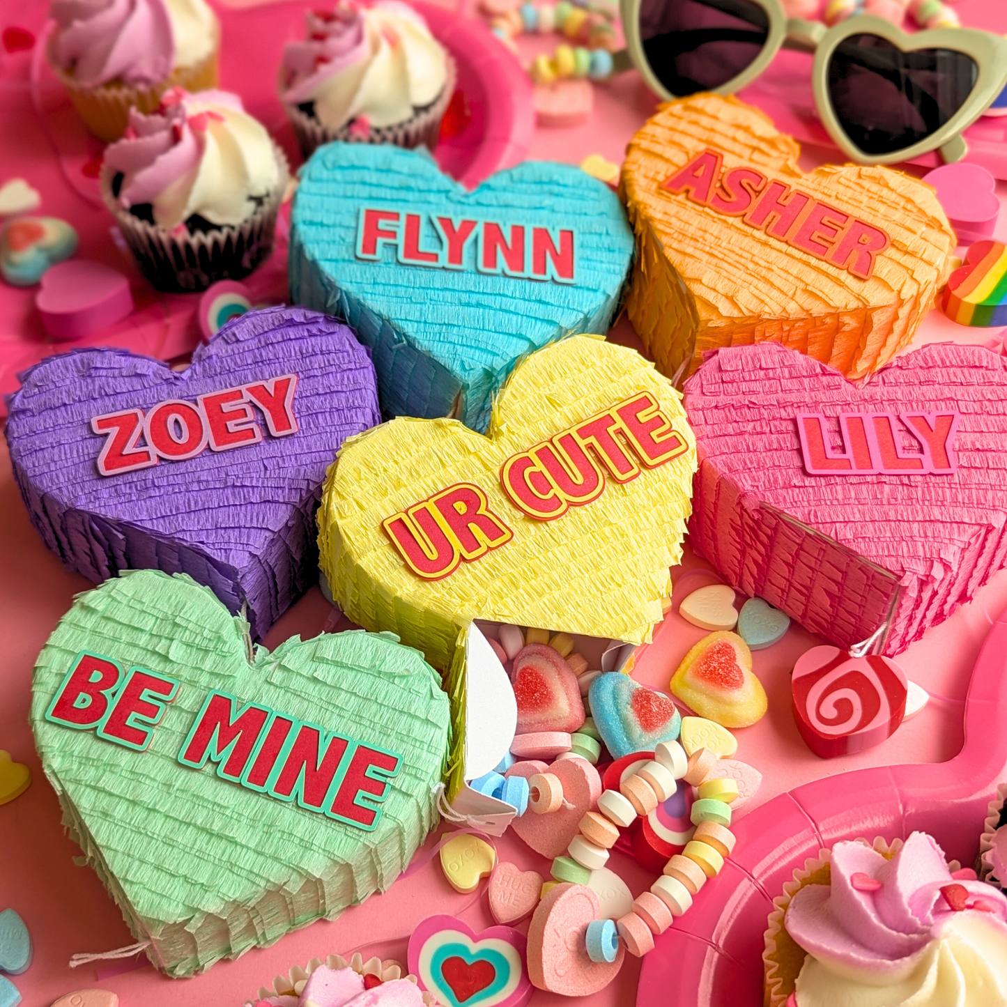 Candy Heart Valentine - Personalized