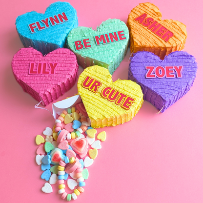 Candy Heart Valentine - Personalized