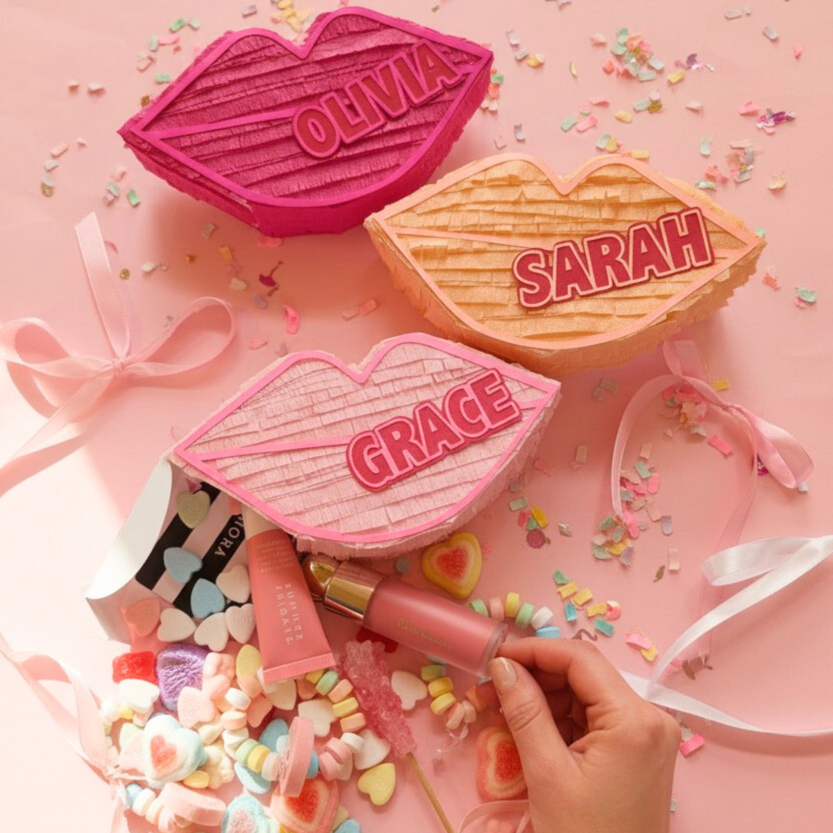 Personalized Valentine's Day Lip Gift Box