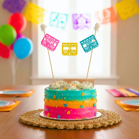 Personalized Fiesta Cake Topper