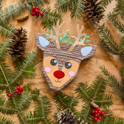 Holiday Reindeer Gift Card Holder