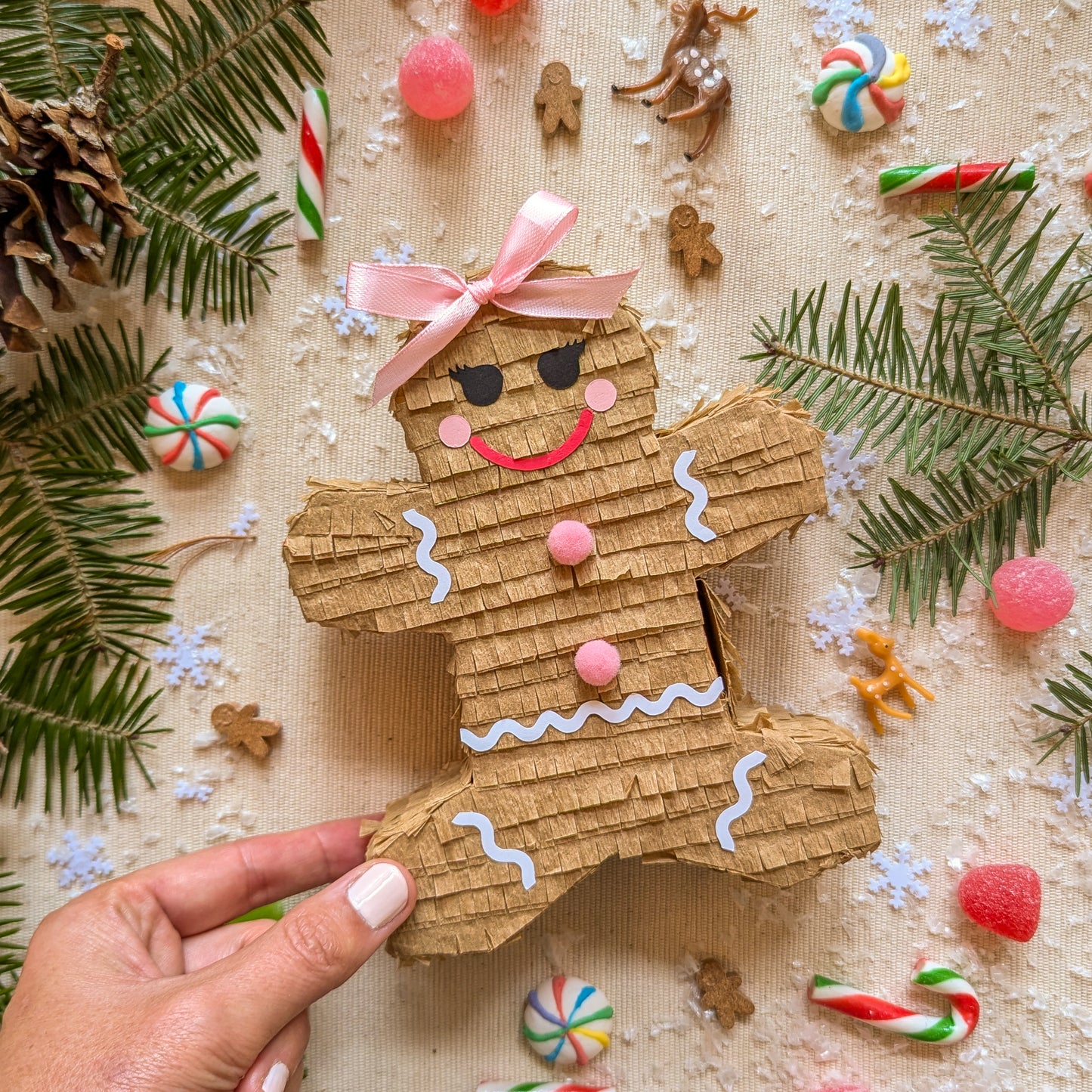 Gingerbread Holiday Treat Box - Girl