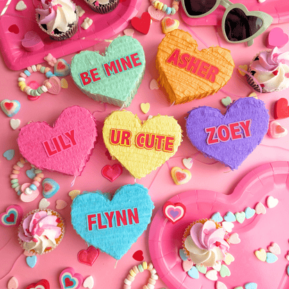 Candy Heart Valentine - Personalized - Lula Flora