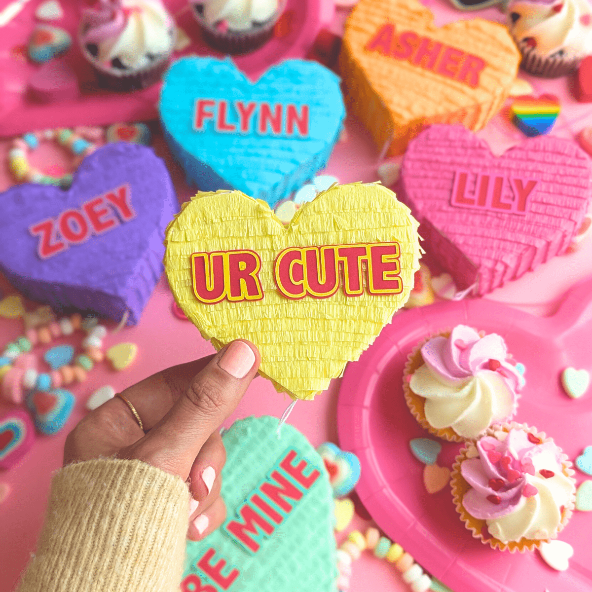 Candy Heart Valentine - Personalized - Lula Flora