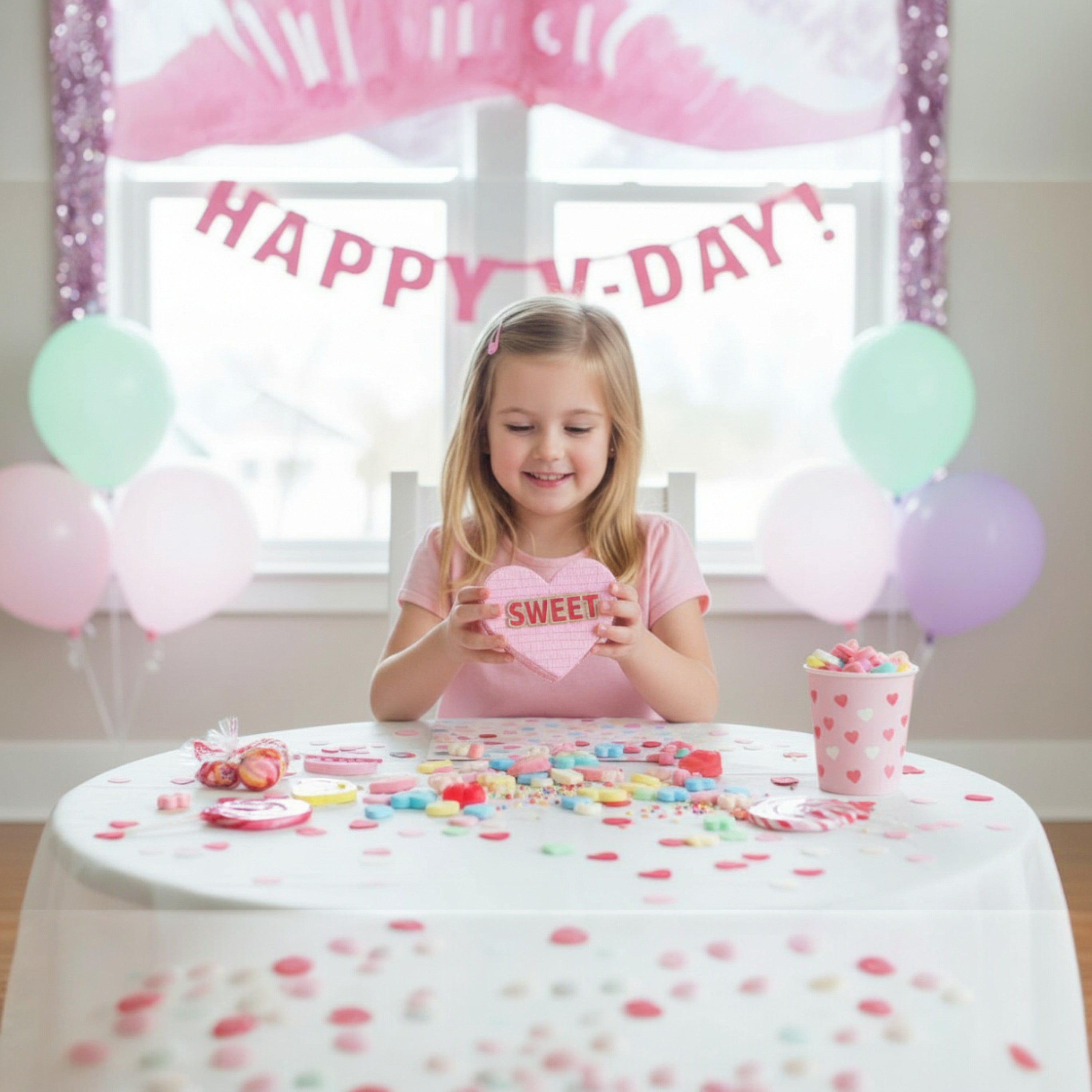 Candy Heart Valentine - Personalized