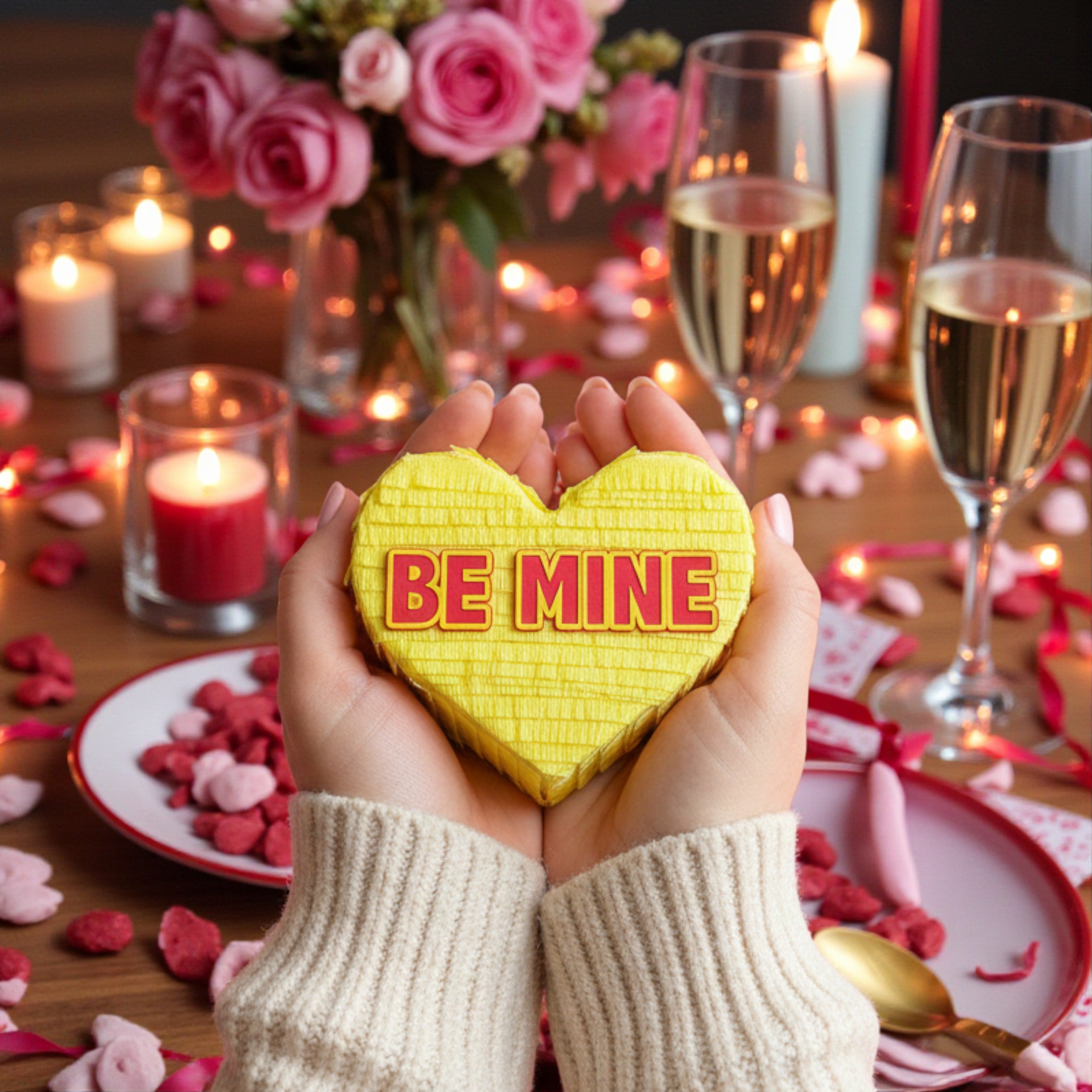 Candy Heart Valentine - Personalized