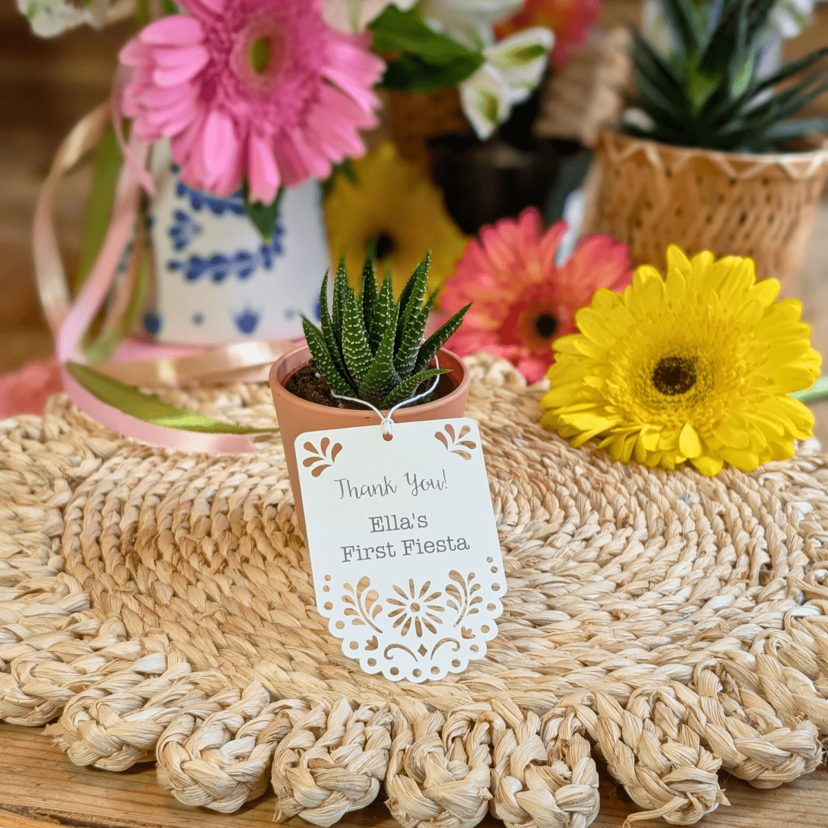 Custom Birthday Party Favor Gift Tags - Lula Flora