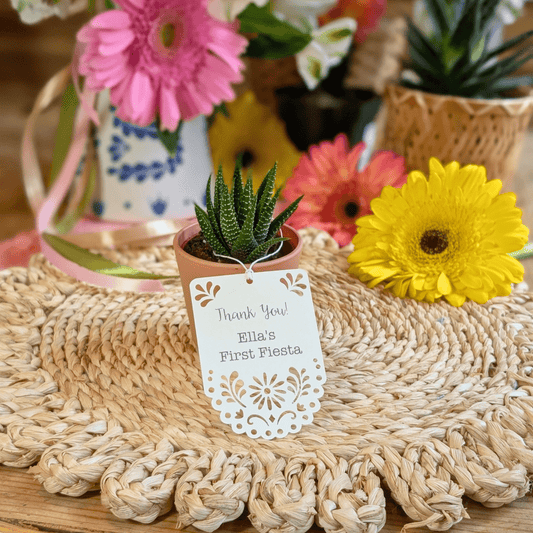 Custom Birthday Party Favor Gift Tags - Lula Flora