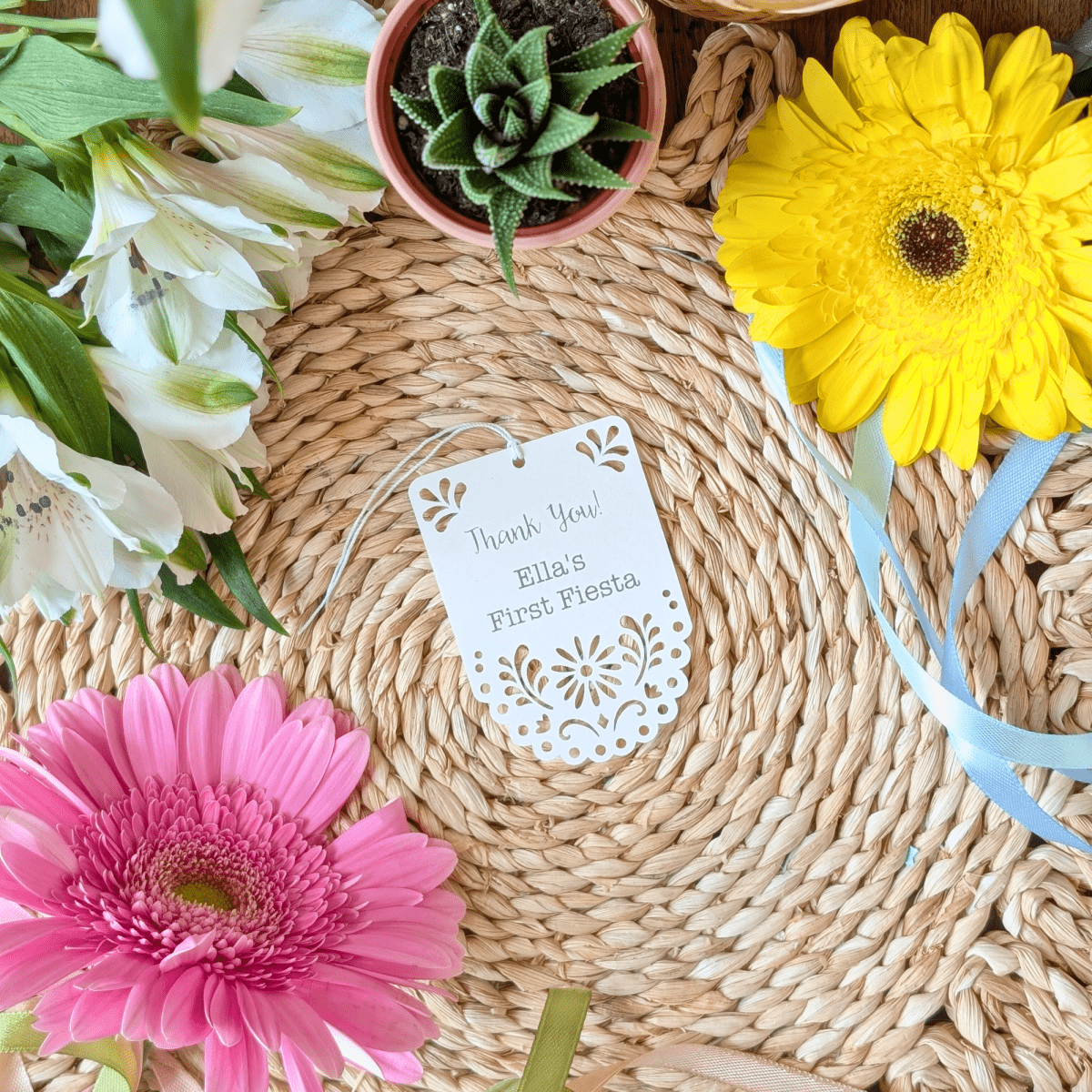 Custom Birthday Party Favor Gift Tags - Lula Flora