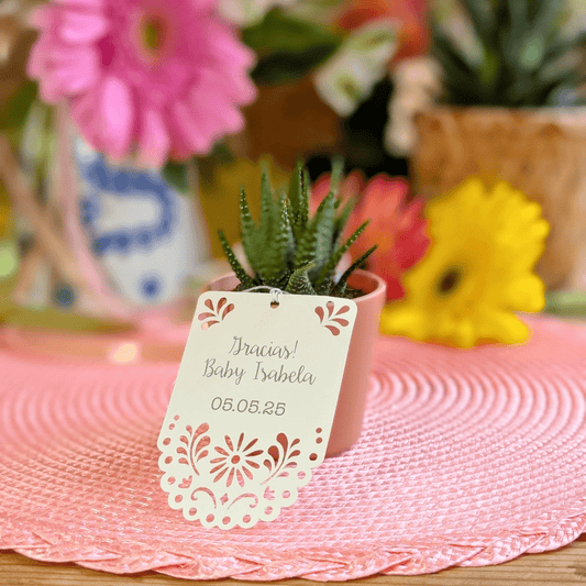Custom Cielito Lindo Party Favor Gift Tags - Lula Flora