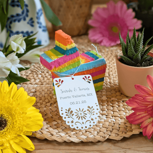 Custom Wedding Favor Gift Tags - Lula Flora