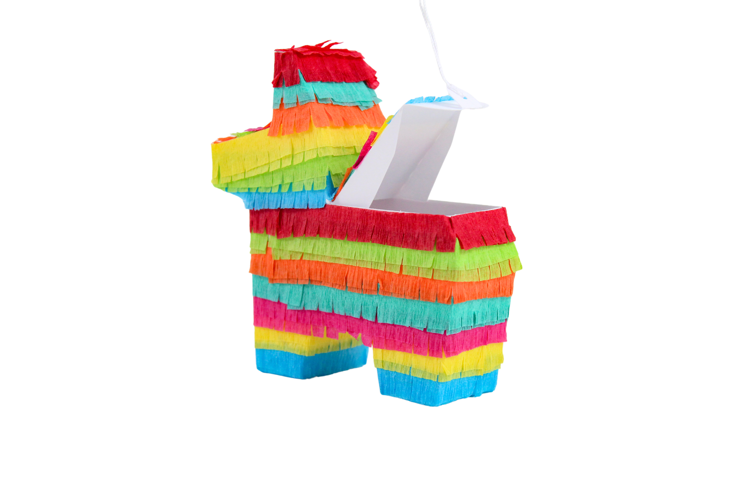 Mini Donkey Piñata Party Favors - Bright Boy Mix | Set of 3