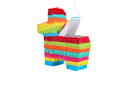 Mini Donkey Piñata Party Favors - Bright Boy Mix | Set of 3