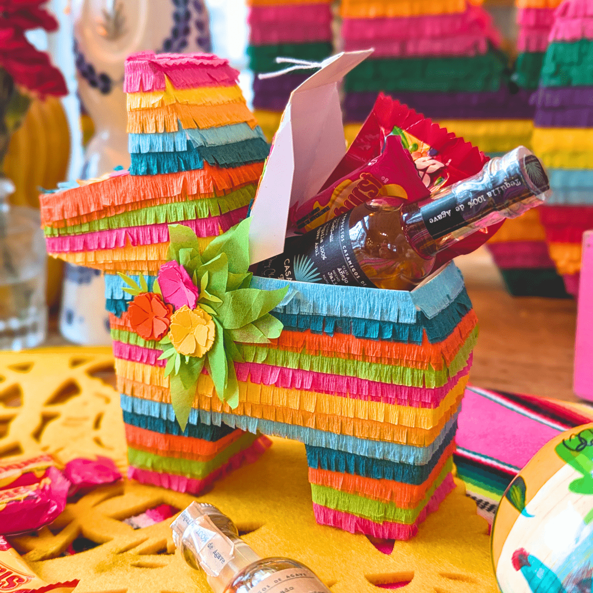 Donkey Piñata Gift Box - Lula Flora