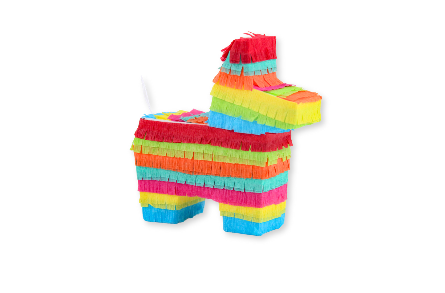 Mini Donkey Piñata Party Favors - Bright Boy Mix | Set of 3