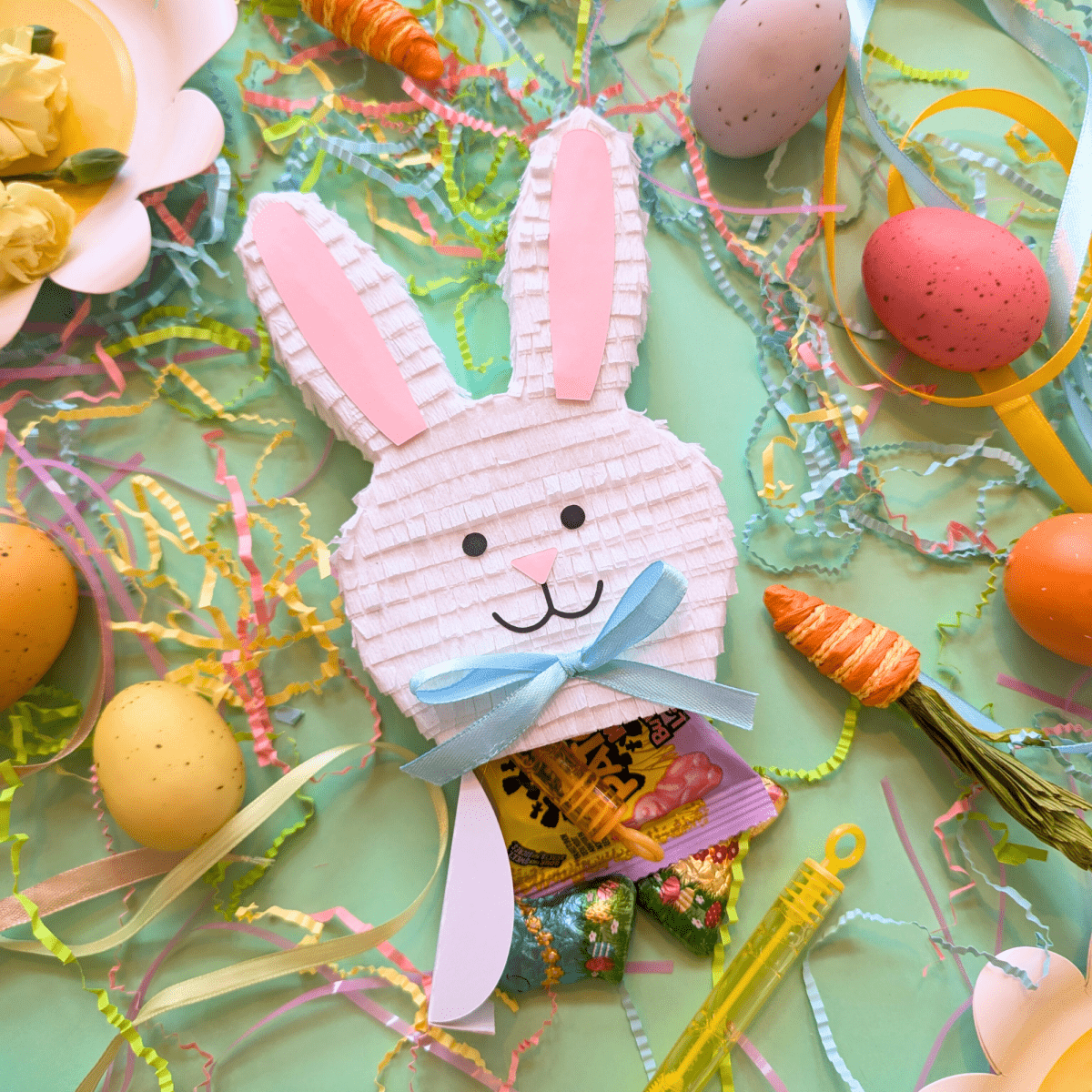 Easter Bunny Basket Stuffer - Boy Bunny Fillable Gift Box - Lula Flora