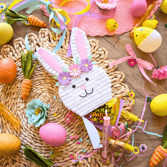 Easter Bunny Basket Stuffer - Girl Bunny Fillable Gift Box - Lula Flora