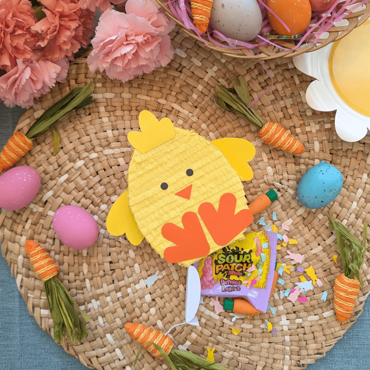 Personalized Easter Chick Mini Piñata Gift Box - Lula Flora
