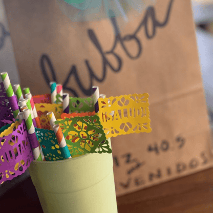 Fiesta Party Paper Straws - Lula Flora