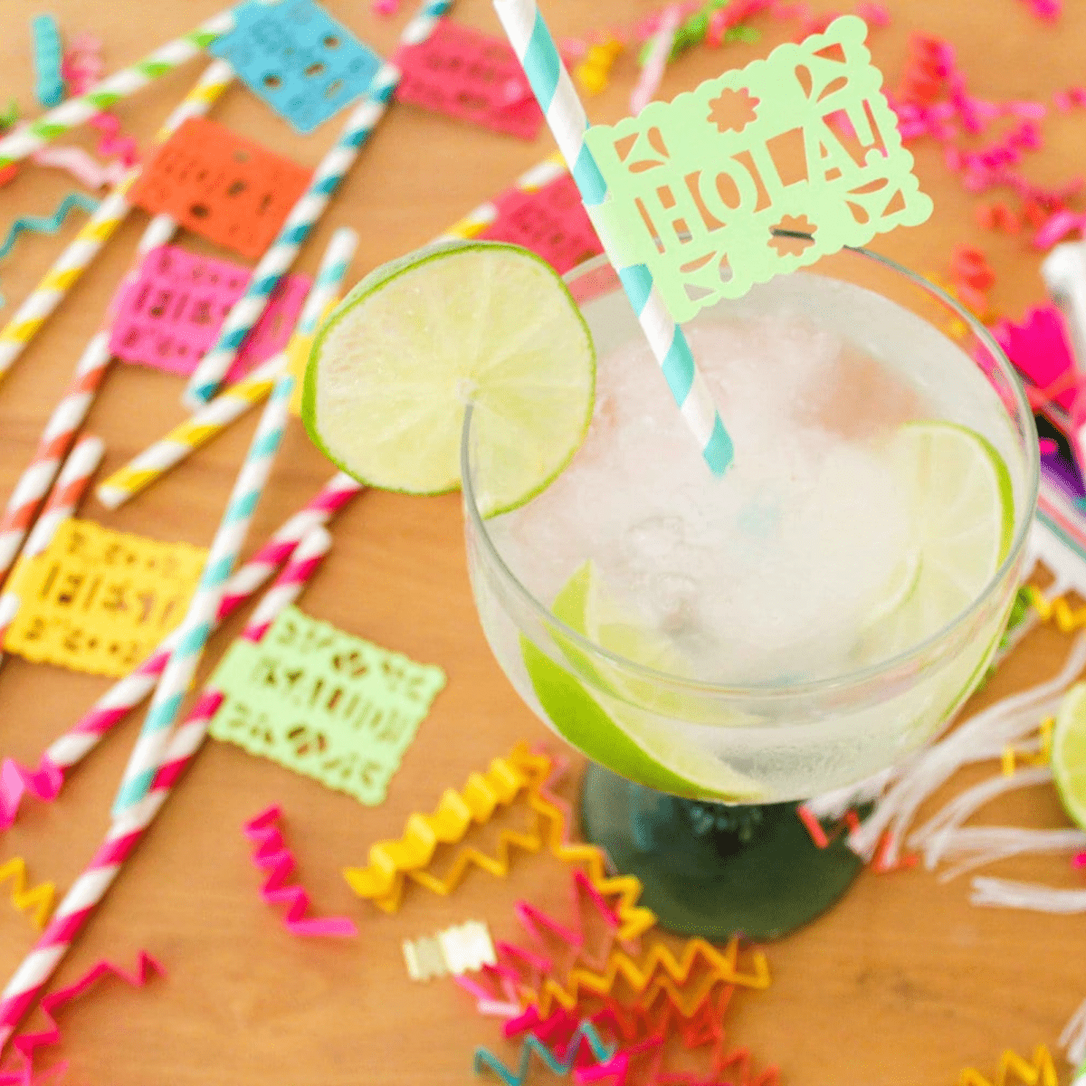Fiesta Party Paper Straws - Lula Flora