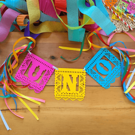 First Fiesta Birthday Banner - Lula Flora