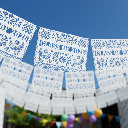 Bannière de remise des diplômes Papel Picado personnalisée