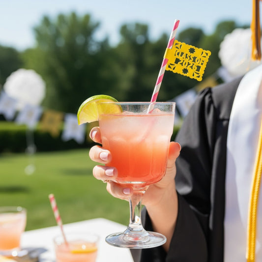 Graduation Fiesta Party Straws