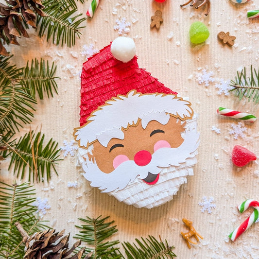 Jolly Santa Christmas Gift Box - Medium - Lula Flora